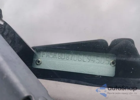 2013 Ford Explorer Xlt from USA, damaged, VIN 1FM5K8D87DGC94505